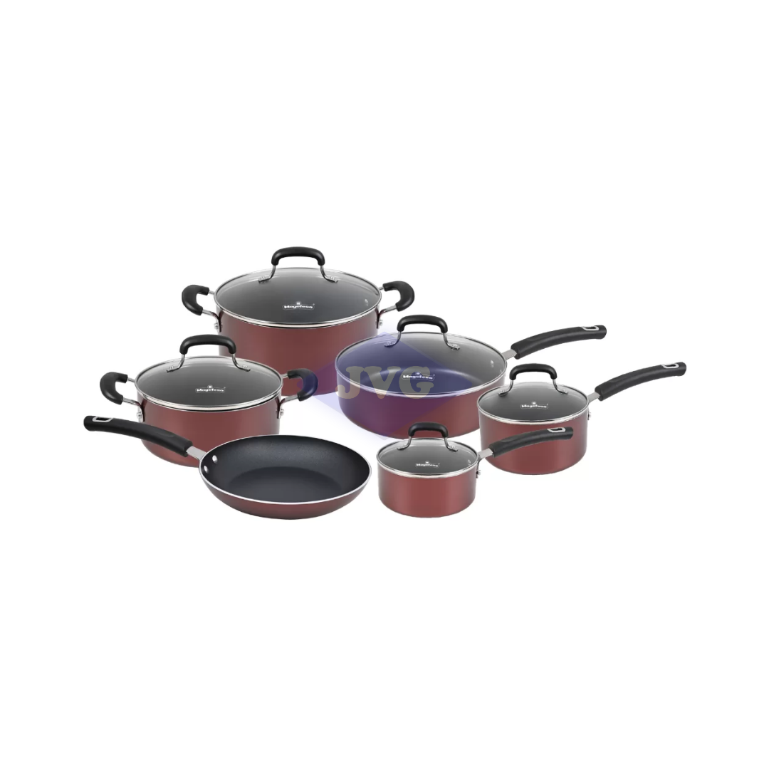 BATERÍA DE COCINA MAGEFESA 11 PIEZAS LÍNEA BASIC