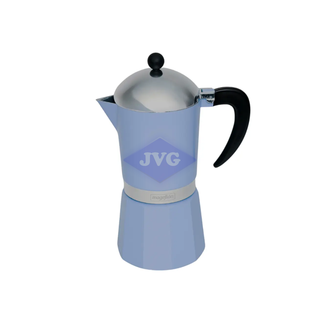 CAFETERA GRECA MAGEFESA 6 TAZAS - AZUL (47105)