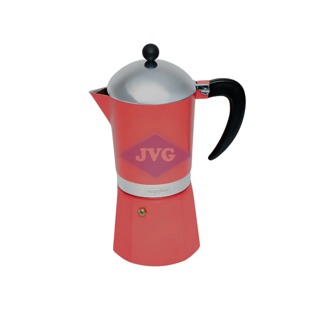 CAFETERA GRECA MAGEFESA 9 TAZAS ROJA (47112) - 47112