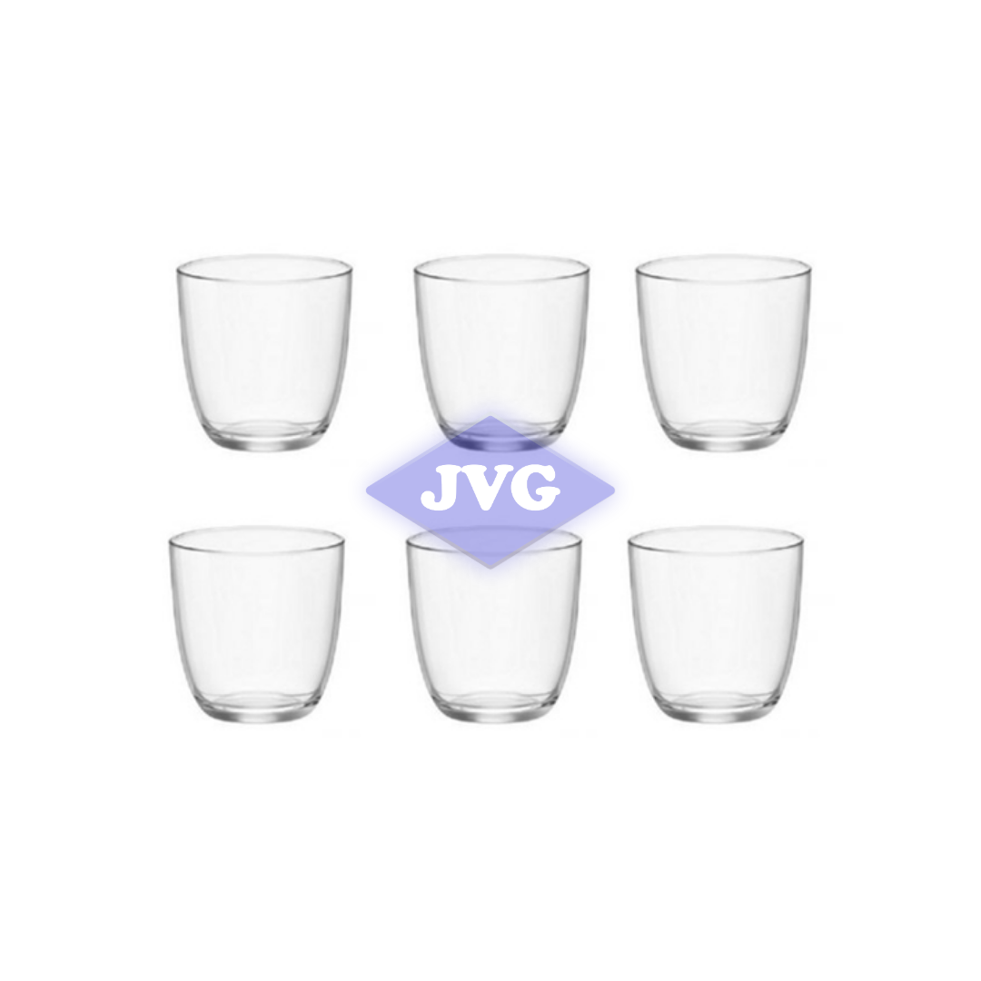 JUEGO DE VASOS BORMIOLI IRIS 6 UNIDADES DE VIDRIO - 580214