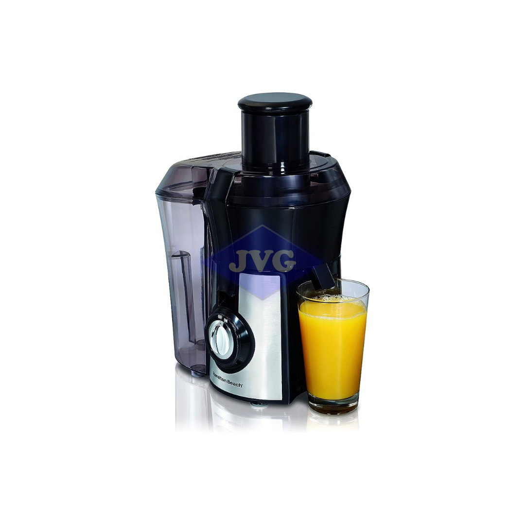 EXTRACTOR DE JUGOS BIG MOUTH® PRO HAMILTON BEACH NEGRO CON ACERO - 67608