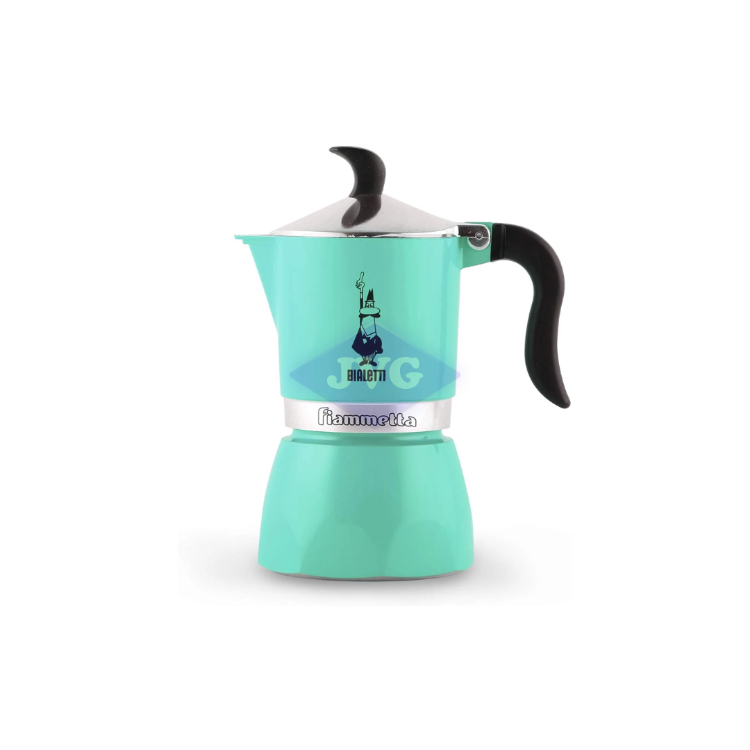 CAFETERA BIALETTI FIAMMETTA – 3 TAZAS - VERDE