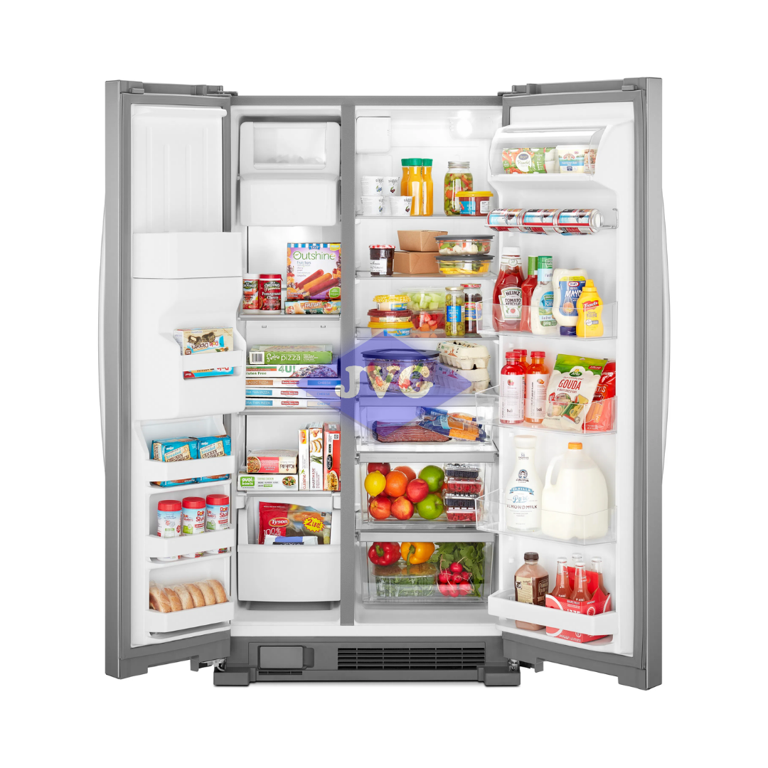 NEVERA SIDE BY SIDE WHIRLPOOL CON DISPENSADOR 25' - 7WRS25SDHM