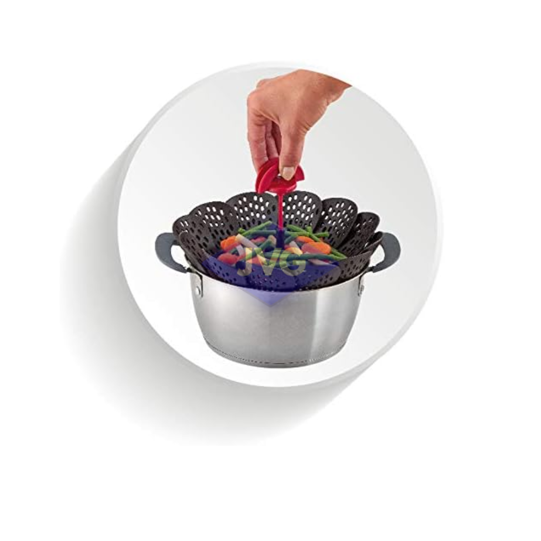 CESTA PARA COCINAR A VAPOR LAGOSTINA NEGRO - 96000012