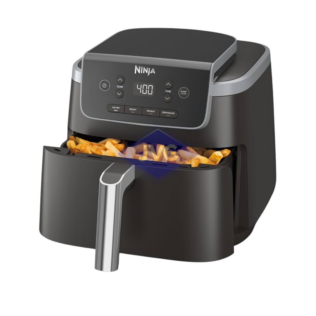 FREIDORA DE AIRE NINJA 5 LTS 1.750W 4 EN 1 PANEL DIGITAL NEGRO - AF141LAA