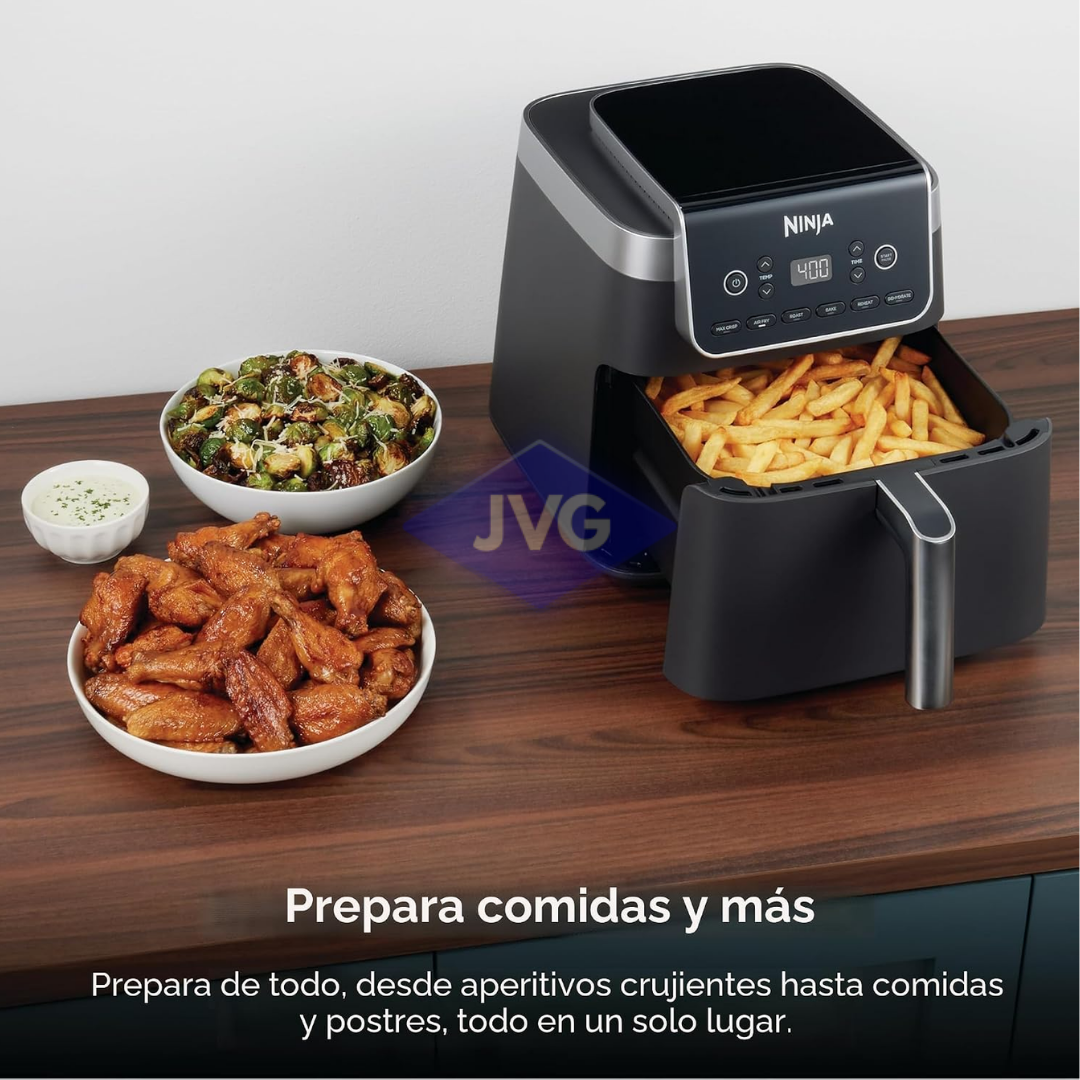 FREIDORA DE AIRE NINJA 6.5 LTS 1.750W 6 EN 1 PANEL DIGITAL NEGRO - AF181LAA