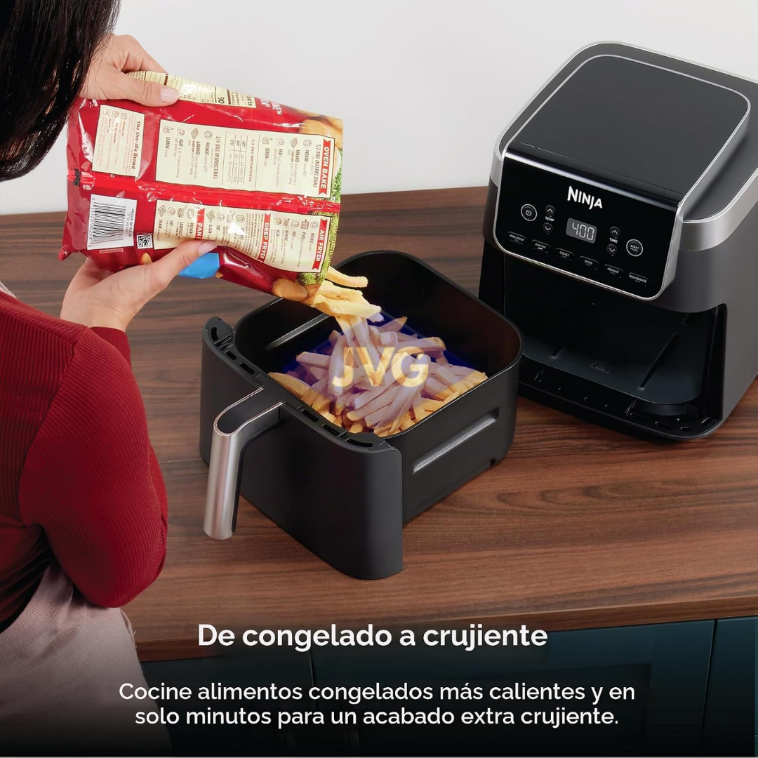 FREIDORA DE AIRE NINJA 6.5 LTS 1.750W 6 EN 1 PANEL DIGITAL NEGRO - AF181LAA