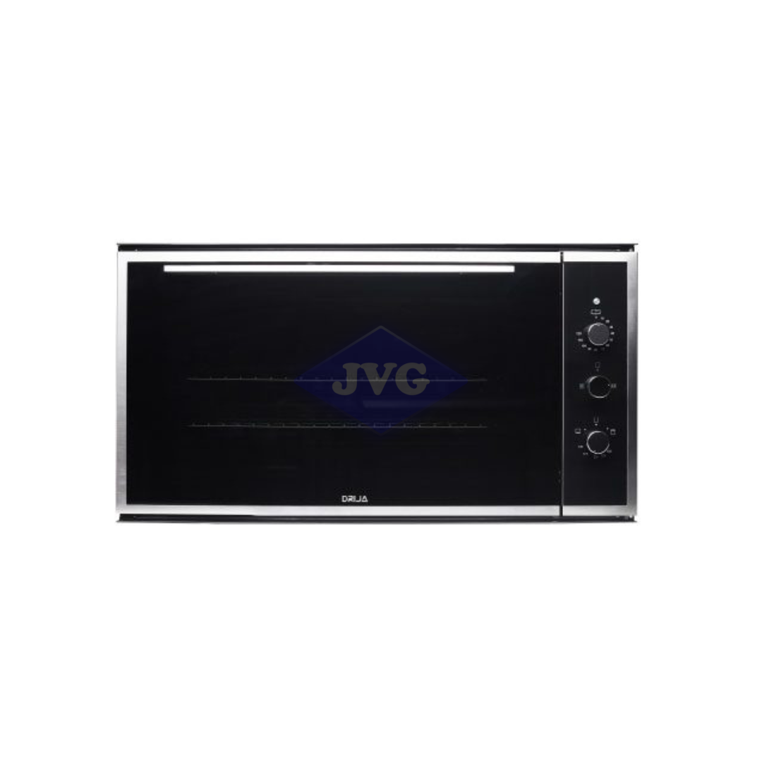 HORNO DRIJA 90CM GAS CON GRILL ACERO - AMERICA90GG