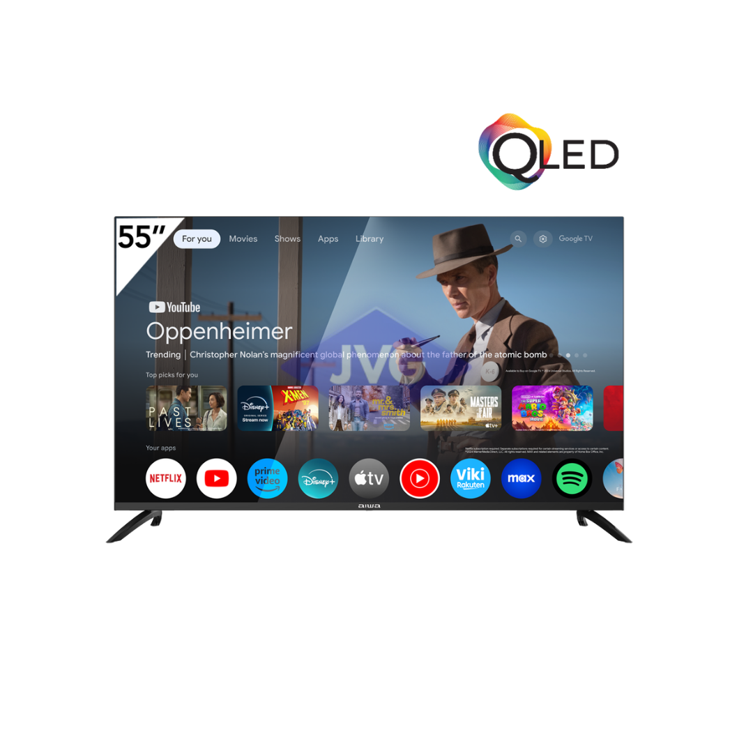 TV SMART AIWA 4K UHD QLED 55 PULGADAS NEGRO - AW55B4Q