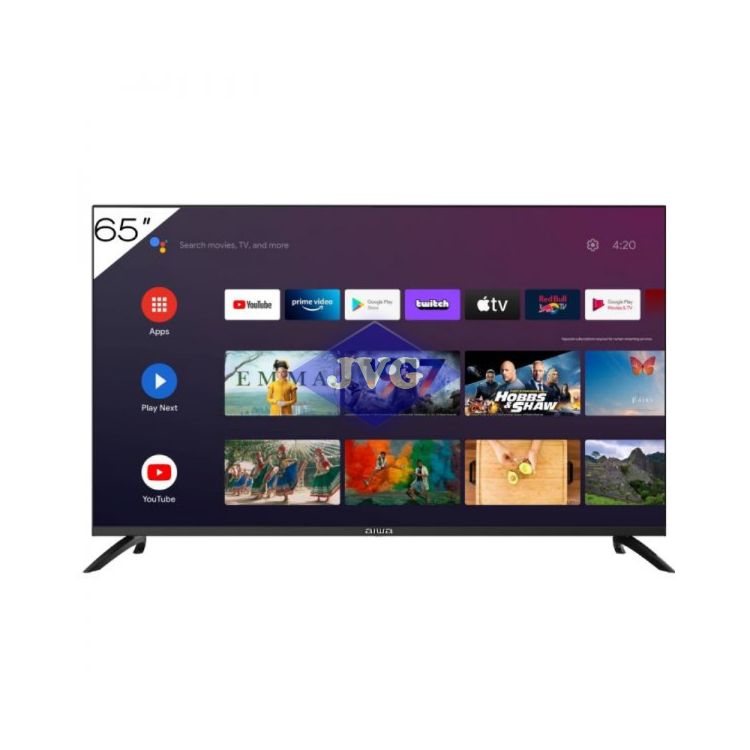 TV AIWA SMART QLED GOOGLE NEG 65''