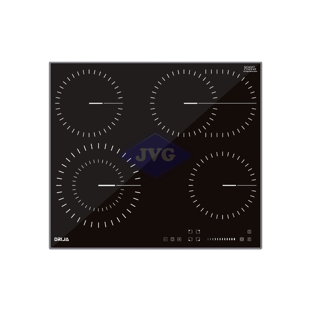 TOPE ELÉCTRICO DRIJA 60 CM VITROCERÁMICA NEGRO