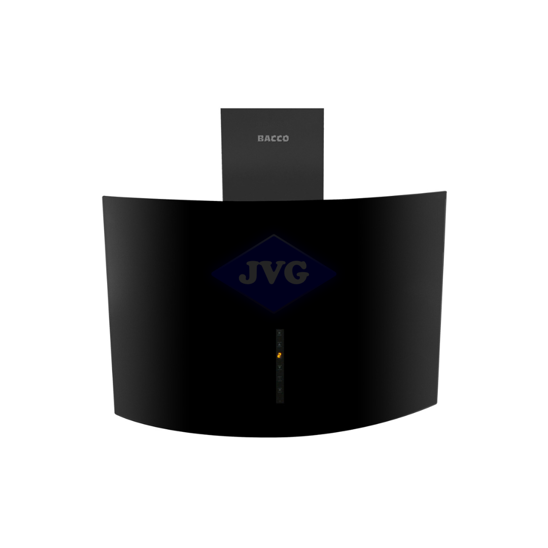 CAMPANA BACCO 90CM PARED NEGRO - BHAN90T