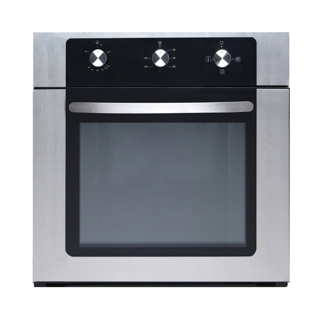 HORNO BACCO A GAS 60CM ACERO - BHGM3FA