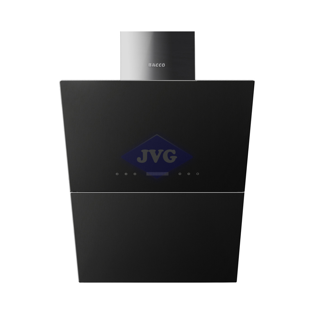 CAMPANA BACCO 75CM LED NEGRO CON CONTROL REMOTO - BHWLB75E