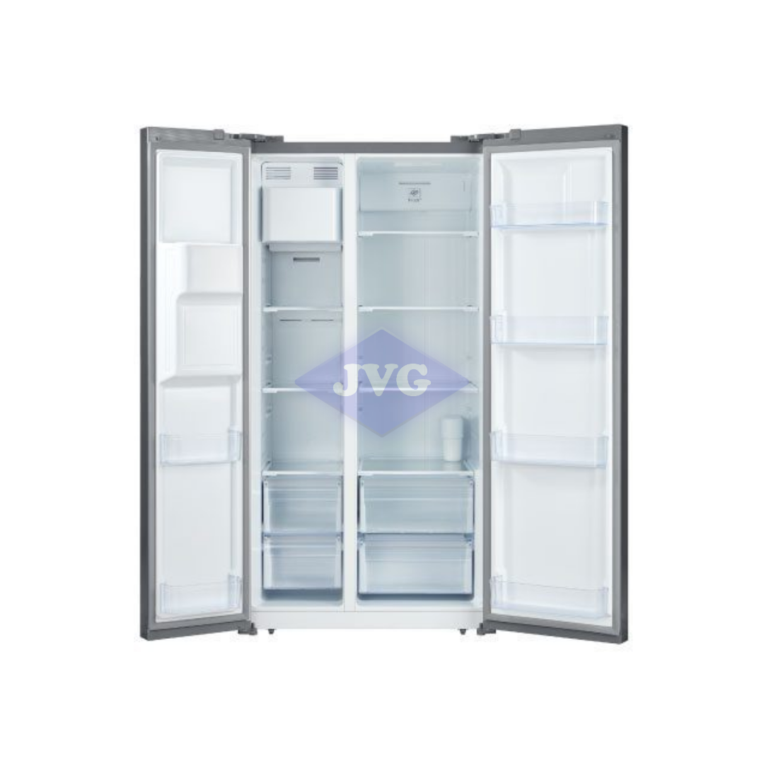 NEVERA SIDE BY SIDE DRIJA 20 CU.FT. C/DISPENSADOR PUERTA TIPO ESPEJO - BLACK20CFAH