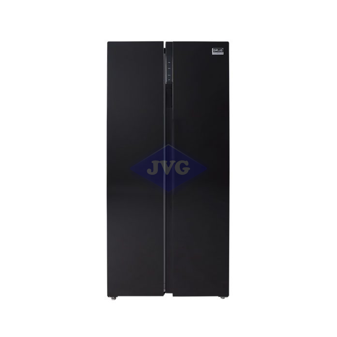 NEVERA DRIJA SXS TIPO ESPEJO NEGRO 15.4 CU FT
