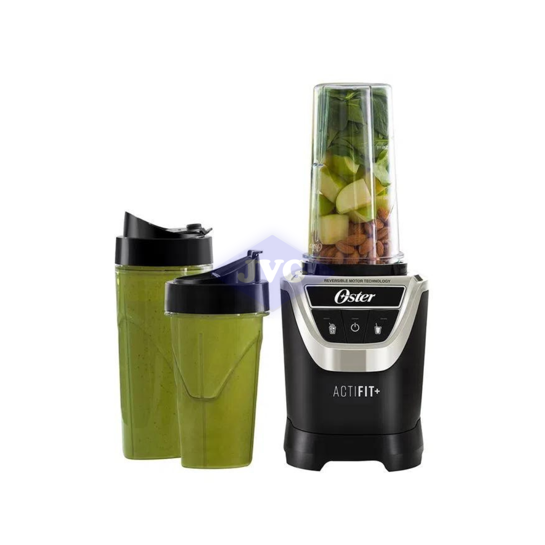 LICUADORA OSTER XPERT DOBLE VASO PLÁSTICO 491W NEGRO 1L - BLSTXPN7003