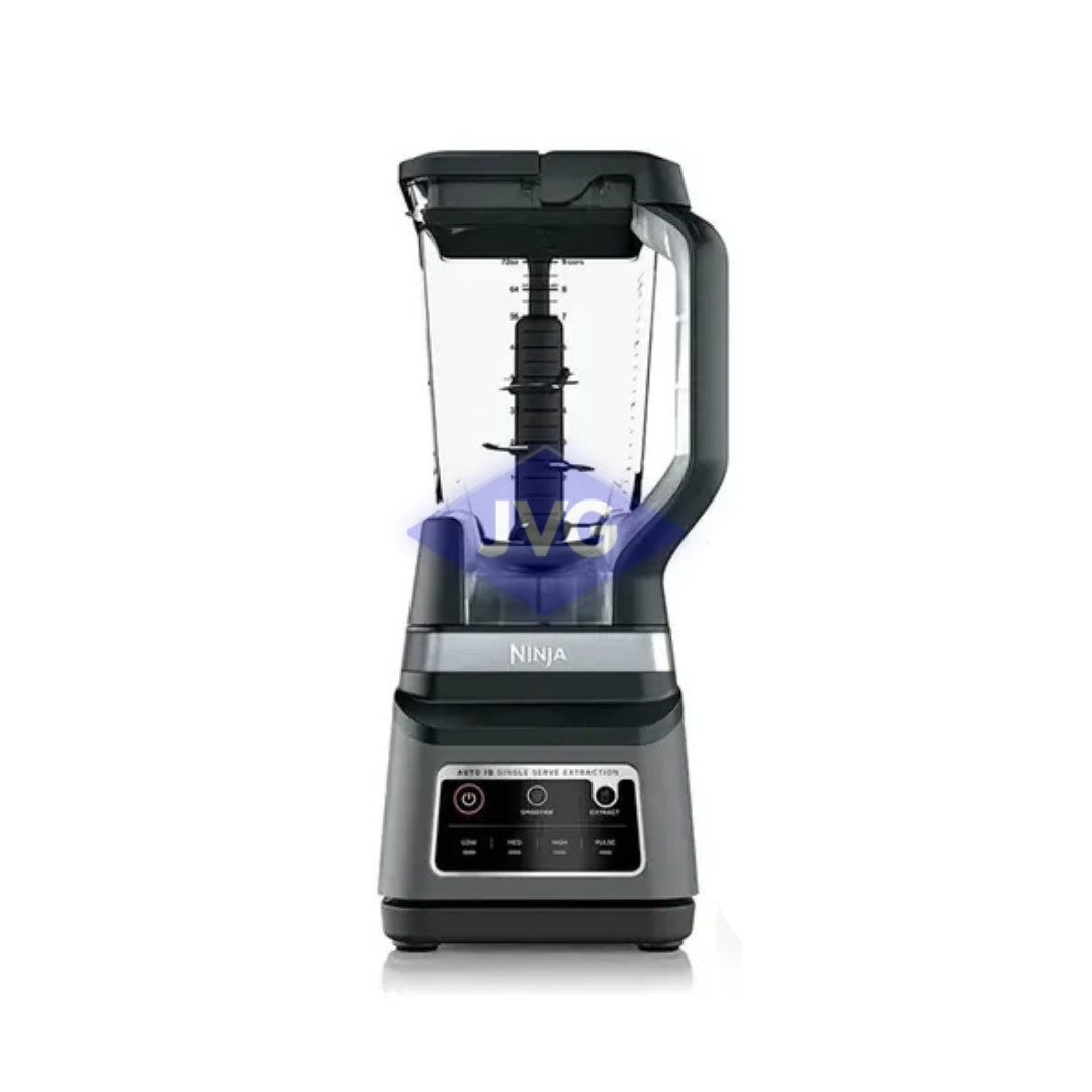 LICUADORA NINJA PROF PLUS 4 VELOCIDADES 1.8 LITROS 1.400W VASO PLÁSTICO NEGRO/GRIS - BN750