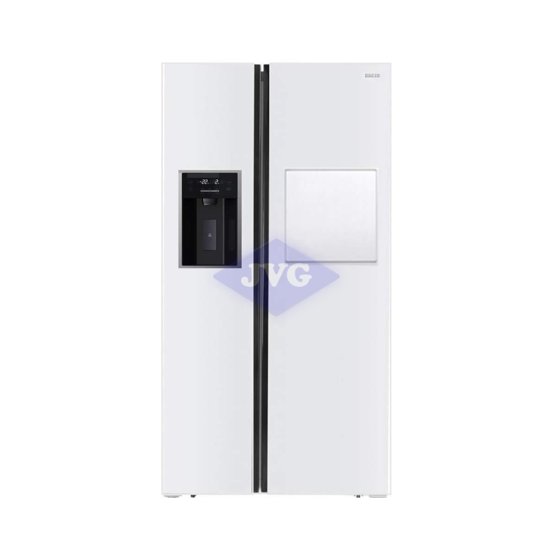 NEVERA BACCO 20' SIDE BY SIDE BLANCA - BR20W