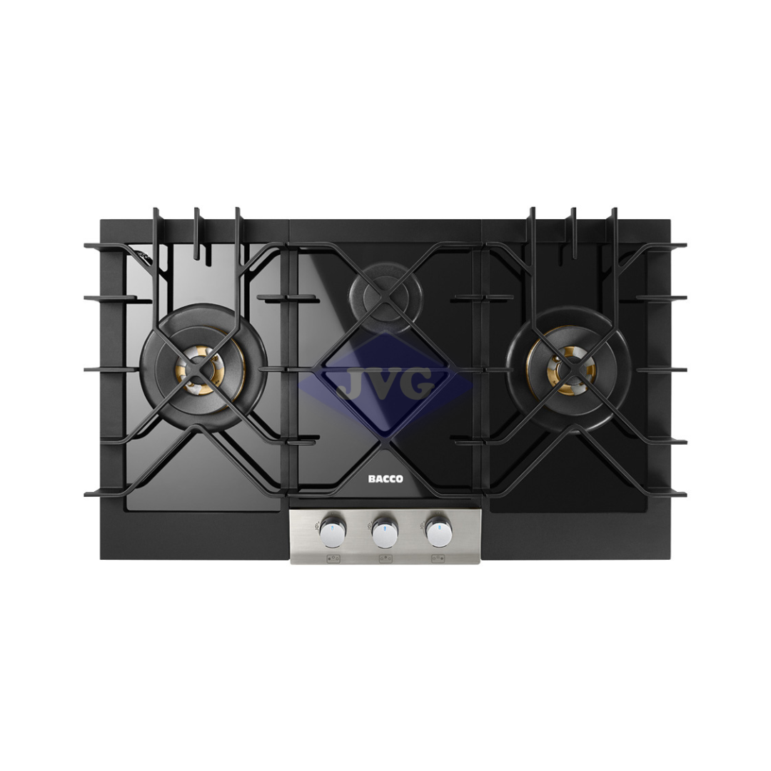 TOPE BACCO GAS 90CM NEGRO - BTCGGIU90