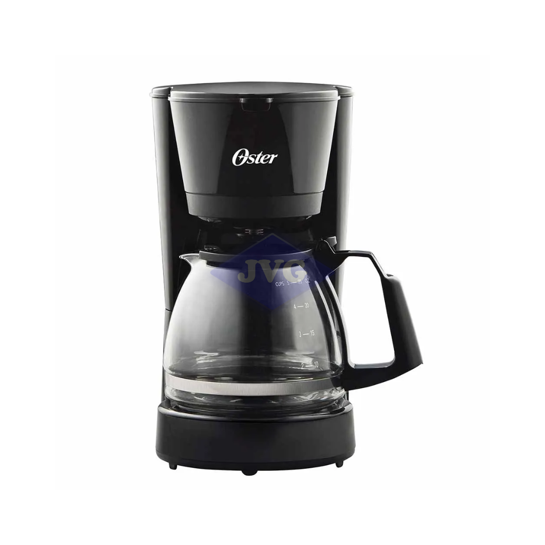 CAFETERA ELÉCTRICA OSTER 5 TAZAS CON FILTRO PERMANENTE NEGRO (BVSTDC05) - BVSTDC05