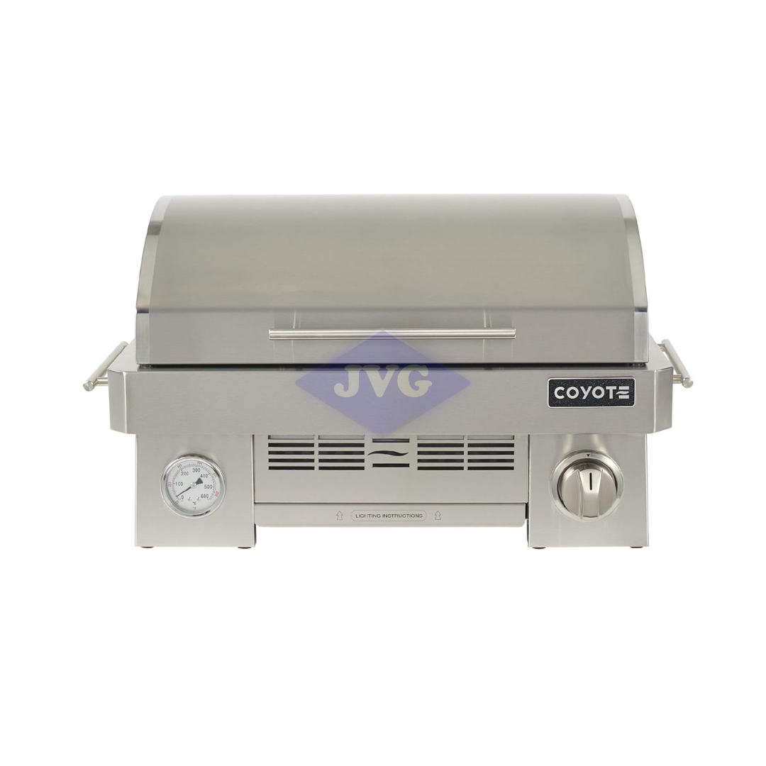 PARRILLERA A GAS COYOTE PORTÁTIL ACERO INOXIDABLE - C1PORTLP