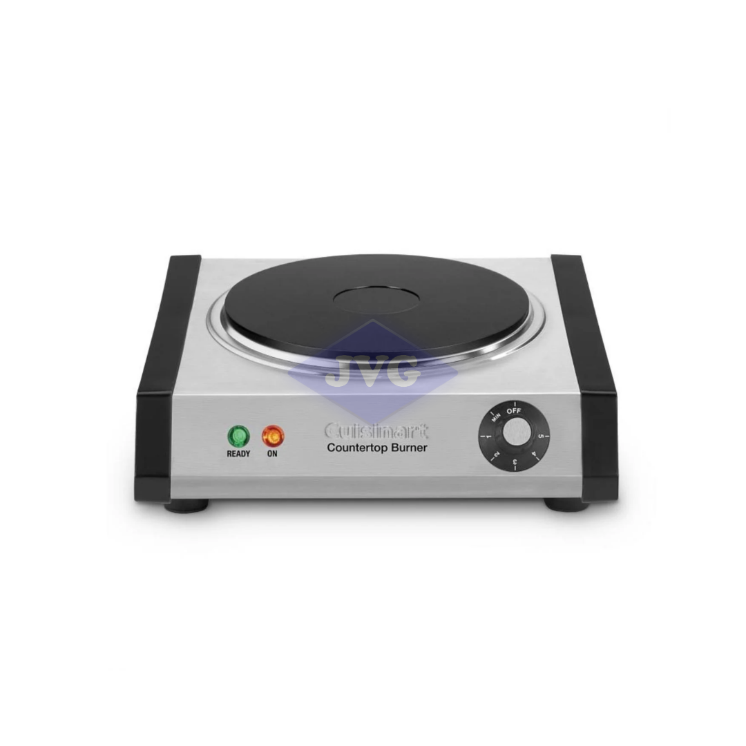 COCINILLA ELÉCTRICA CUISINART 1 QUEMADOR 1300W NEGRA