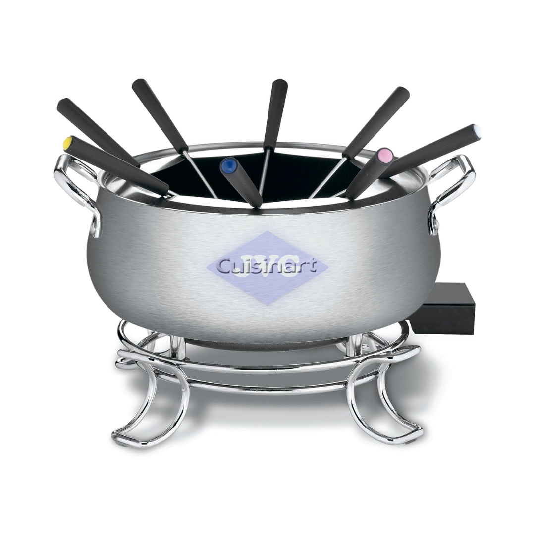 CALDERO ELÉCTRICO PARA FONDUE CUISINART 3 L ACERO INOXIDABLE - CFO3SS