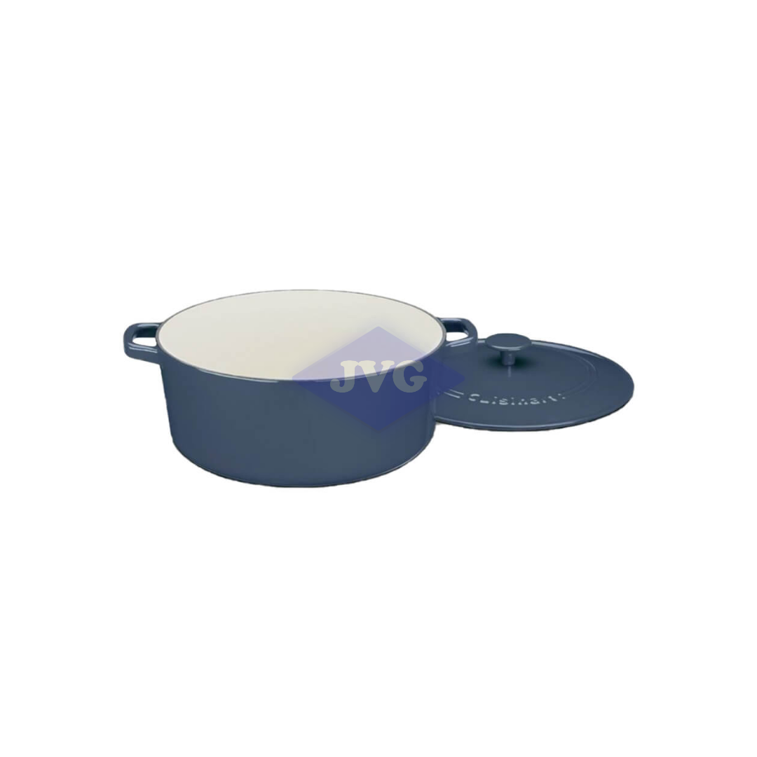 CAZUELA CUISINART 7 QT HIERRO ESMALTADO AZUL