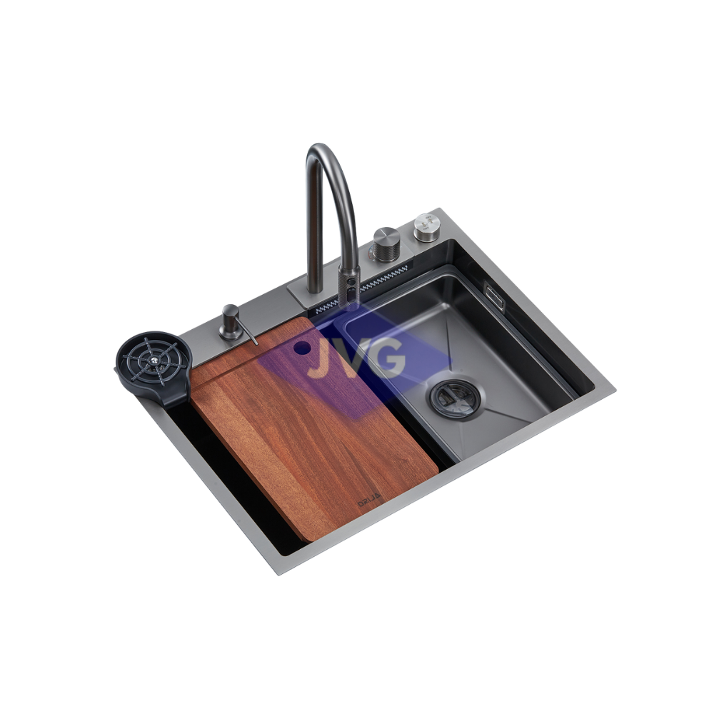 FREGADERO DRIJA 1 TINA 68X50.8X22 CM CON KIT ACERO - CIRELLA68