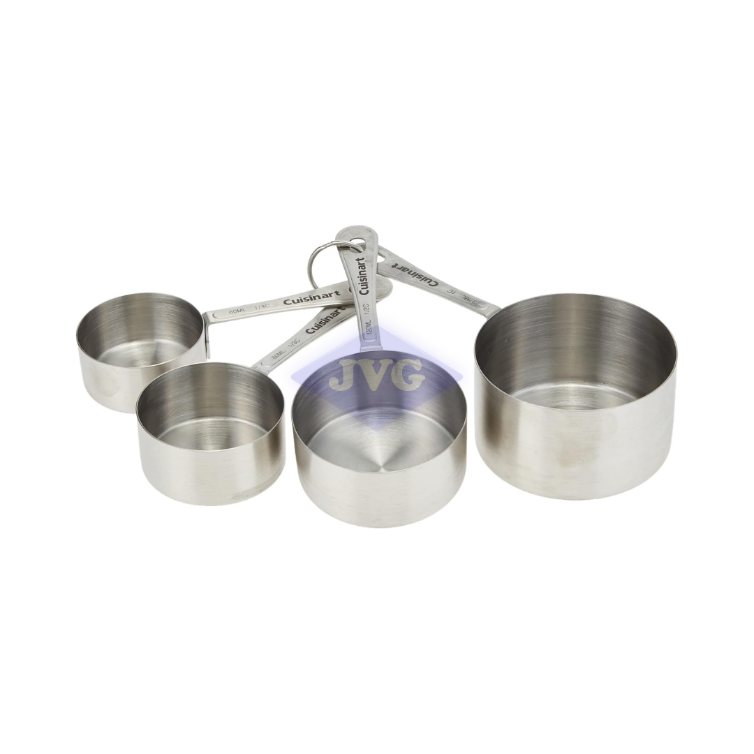 SET DE 4 CUCHARAS MEDIDORAS CUISINART DE ACERO INOXIDABLE - CTG00SMC