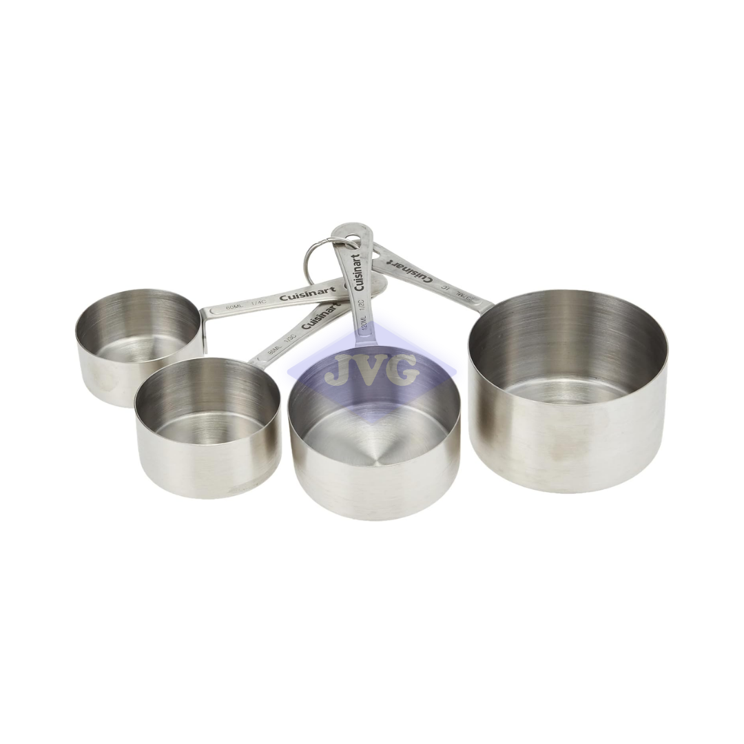 SET DE 4 CUCHARAS MEDIDORAS CUISINART DE ACERO INOXIDABLE - CTG00SMC