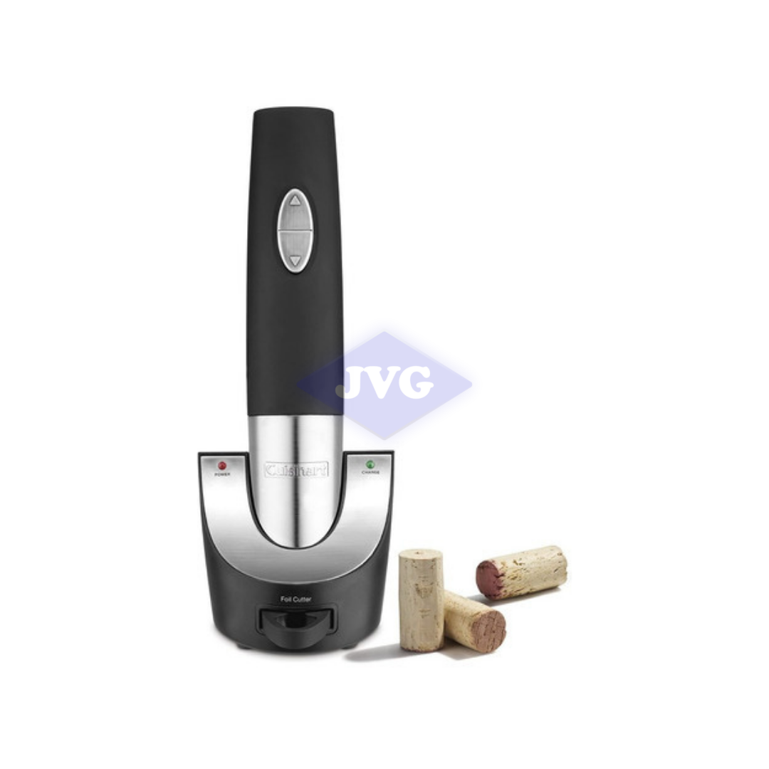 DESTAPADOR DE VINO ELÉCTRICO INALÁMBRICO CUISINART CWO50 NEGRO - CWO50