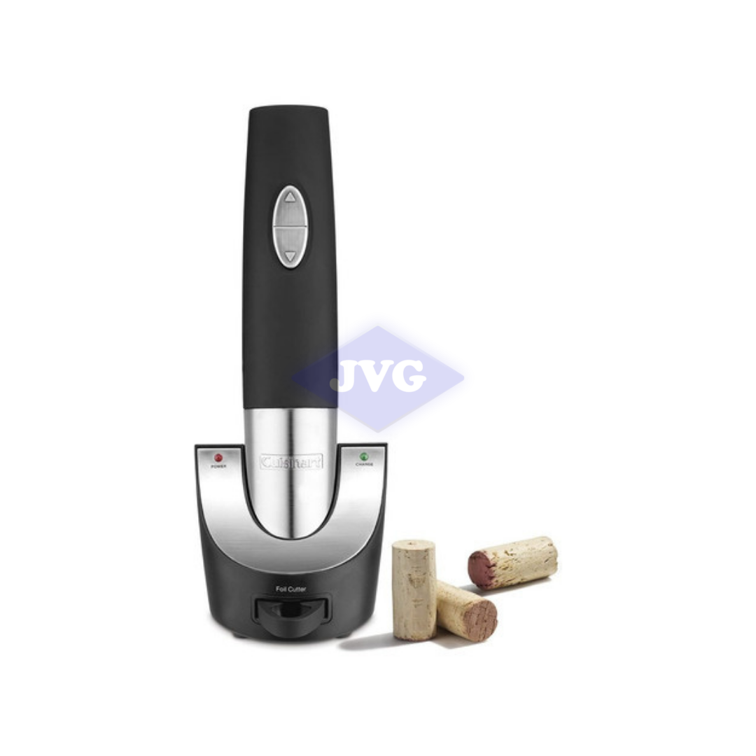 DESTAPADOR DE VINO ELÉCTRICO INALÁMBRICO CUISINART CWO50 - NEGRO