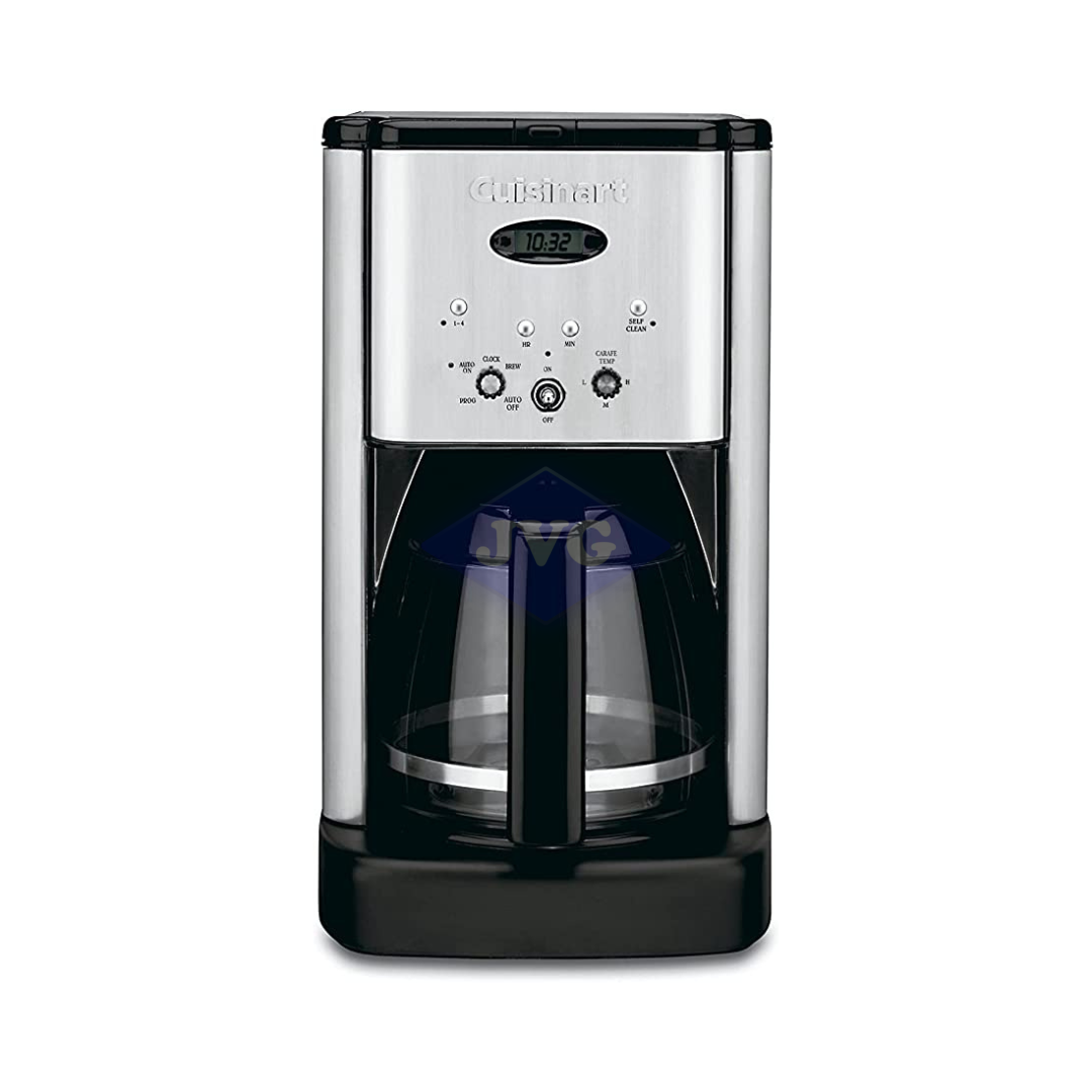 CAFETERA PROGRAMABLE CUISINART BREW CENTRAL 12 TAZAS PLATEADO - DCC1200P1