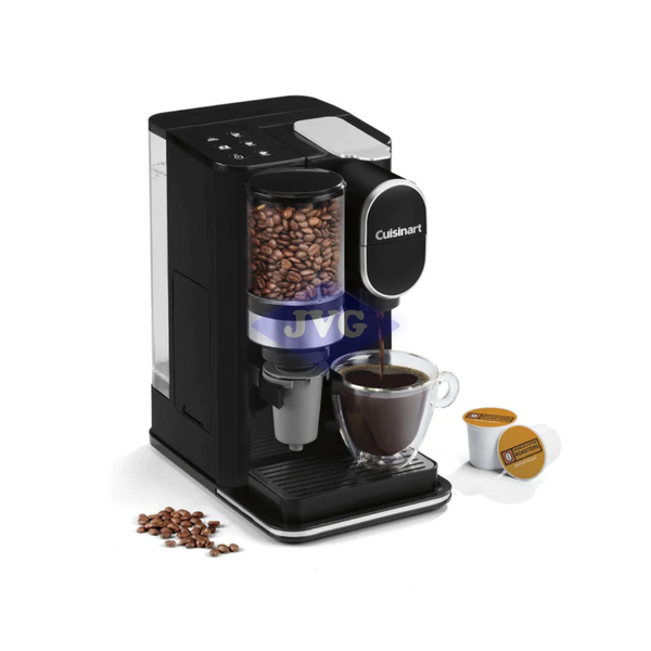 CAFETERA INDIVIDUAL CON MOLINO CUISINART NEGRO