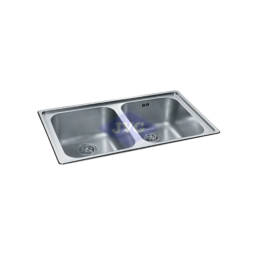 FREGADERO FRANKE 2 TINAS 86X50 CM DRAGON ACERO INOXIDABLE - DRX620B