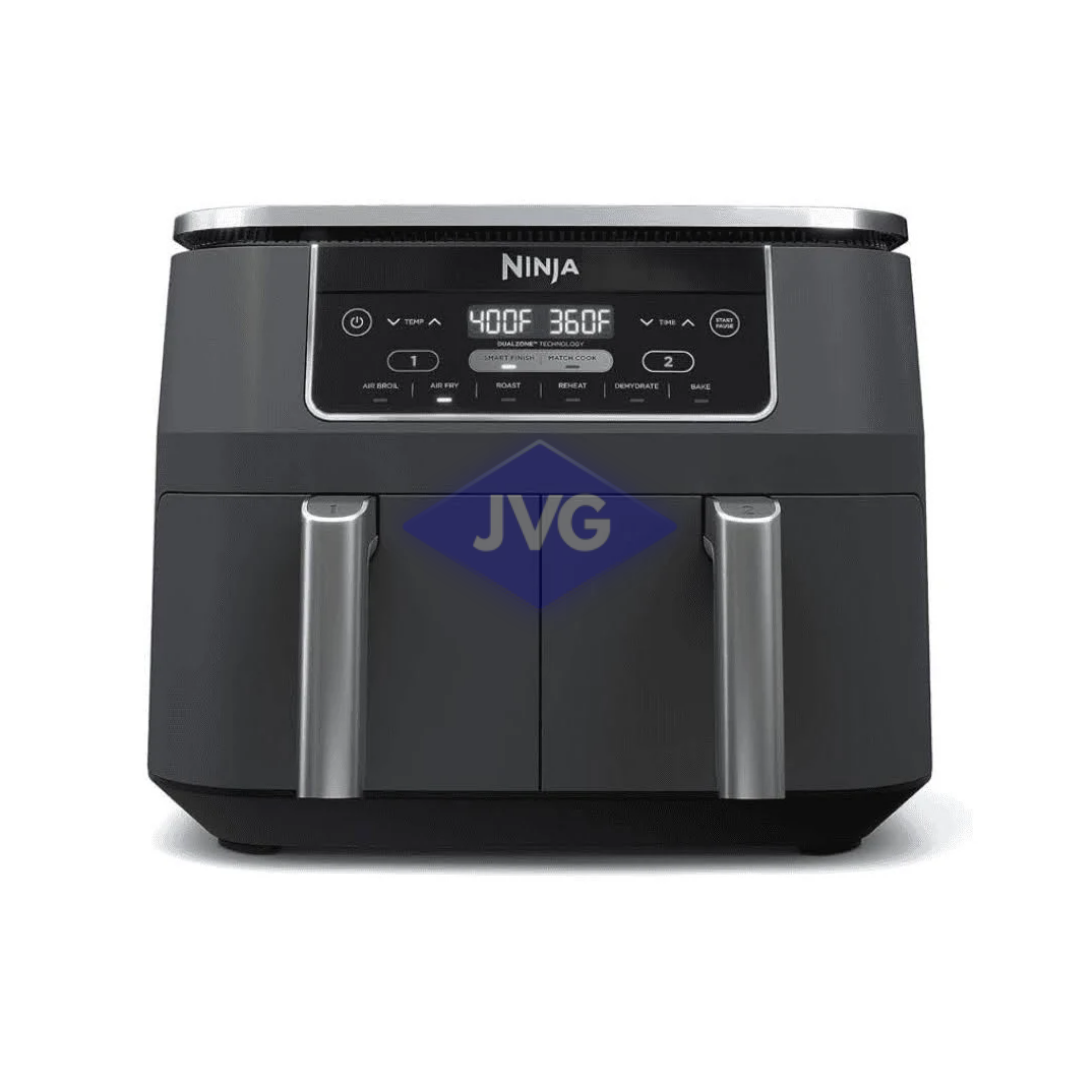 FREIDORA DE AIRE NINJA 3.8 LTS 1.6900W 2 CANASTA PANEL DIGITAL NEGRO - DZ201