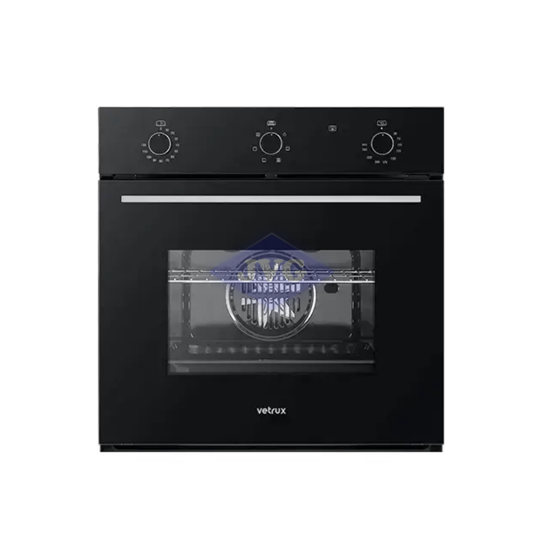 HORNO ELÉCTRICO VETRUX 24" MANUAL NEGRO (ELEKTROLITE60) - ELEKTROLITE60