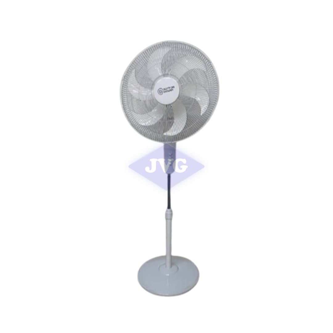 VENTILADOR DE PEDESTAL BOTTOM MOUNT 6 ASPAS 3 VELOCIDADES BLANCO 18"