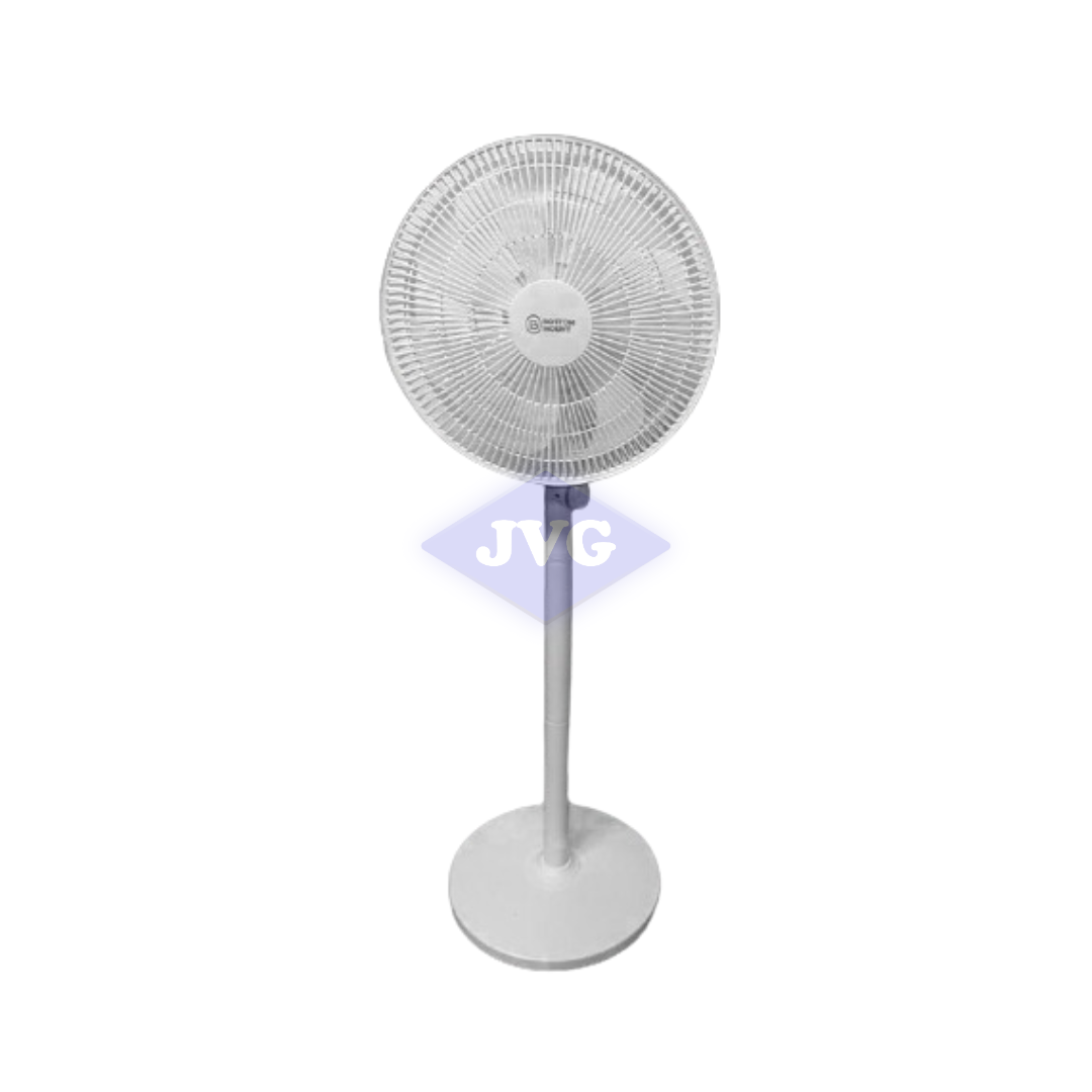 VENTILADOR DE PEDE BOTTOM MOUNT 7 ASPAS 12 VELOCIDADES BLANCO 16" - FBMR16P