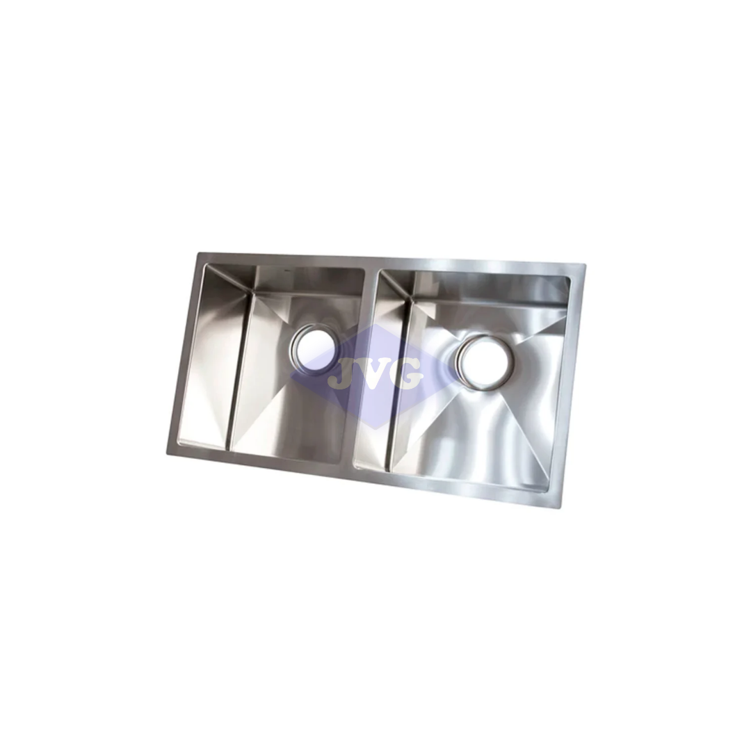 FREGADERO FERMETAL 2 TINAS 81X48X25 CM ACERO INOXIDABLE - FRE550