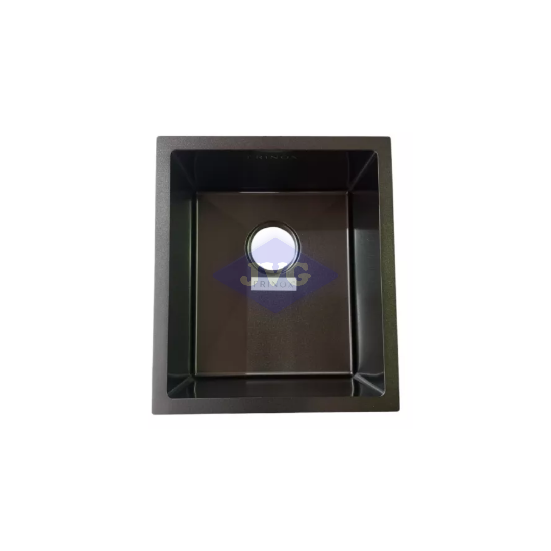 FREGADERO FRINOX 1 TINA 39X45X22 CM NEGRO - FRP3945BLACK