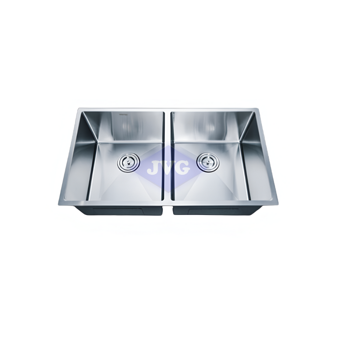 FREGADERO FRINOX 2 TINAS 81X46 CM - ACERO INOXIDABLE