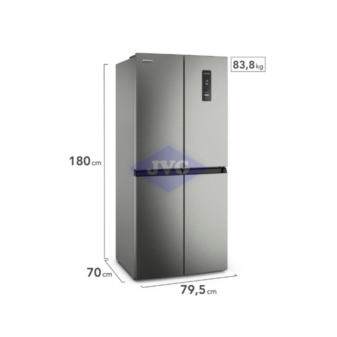 NEVERA MULTIDOOR FRIGIDAIRE 15 CU.FT. ACERO INOXIDABLE (FRQU40E3HWS) - FRQU40E3HWS