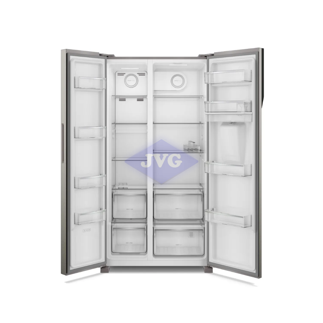NEVERA SIDE BY SIDE FRIGIDAIRE 19 CU.FT. C/DISPENSADOR - ACERO (FRSA19K2HVG)