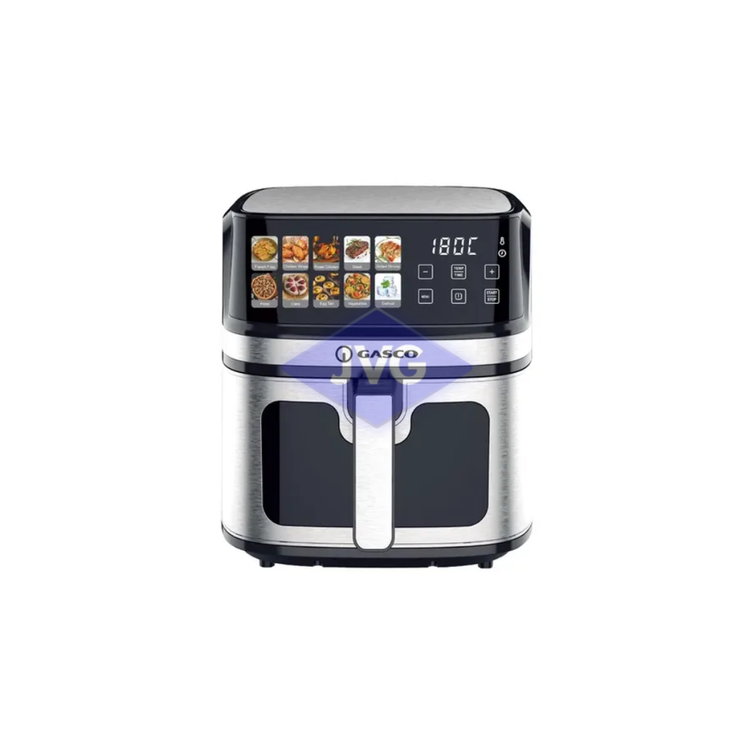 FREIDORA DE AIRE GASCO 8.5 LITROS 1.500W PARA DIGITAL ACERO - GAF810SD