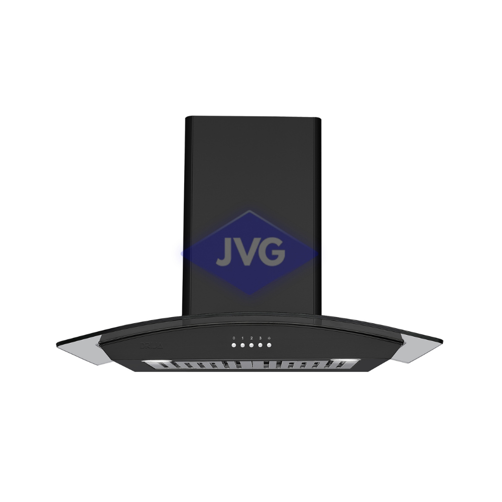 CAMPANA DE PARED DRIJA 76 CM GALAXY NEGRA - GALAXY76BLACK