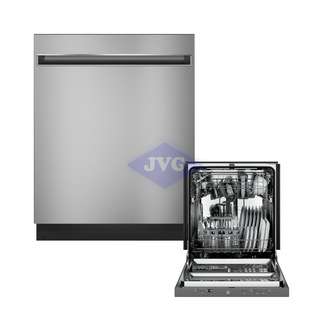 LAVAPLATOS GE CON CONTROL SUPERIOR - ACERO INOXIDABLE 24 in.