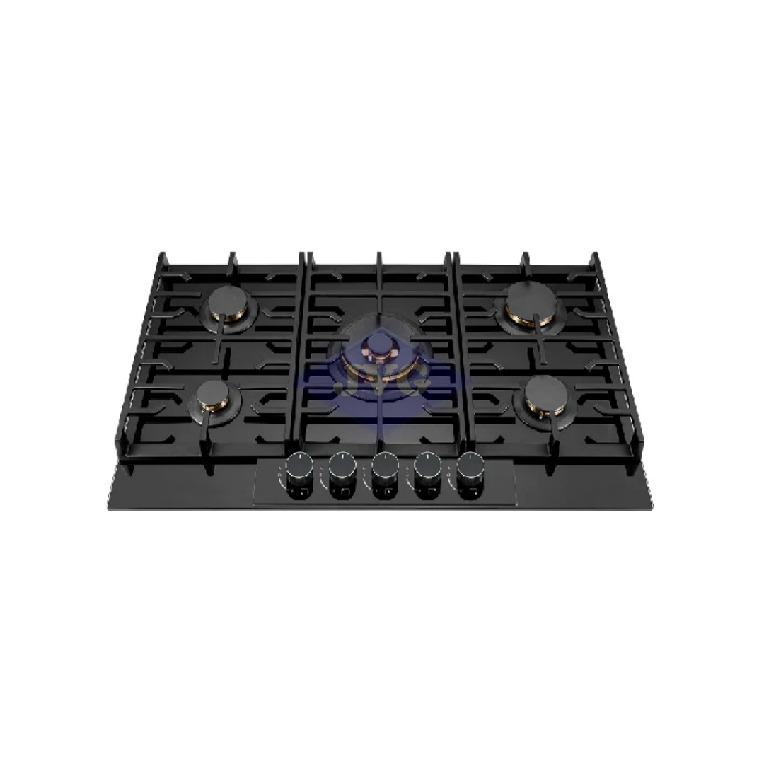TOPE A GAS DRIJA VITRO 5 QUEMADORES BRONCE 76CM - GENOVA76PROF